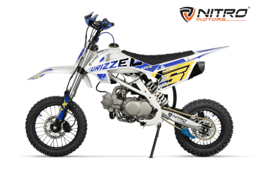 Preview: NITRO MOTORS 125cc Kinder Dirtbike Drizzel URX 14/12 4-Gang